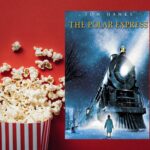 The Polar Express movie poster and popcorn
