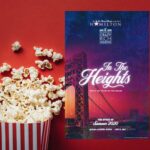 In The Heights movie poster and popcorn
